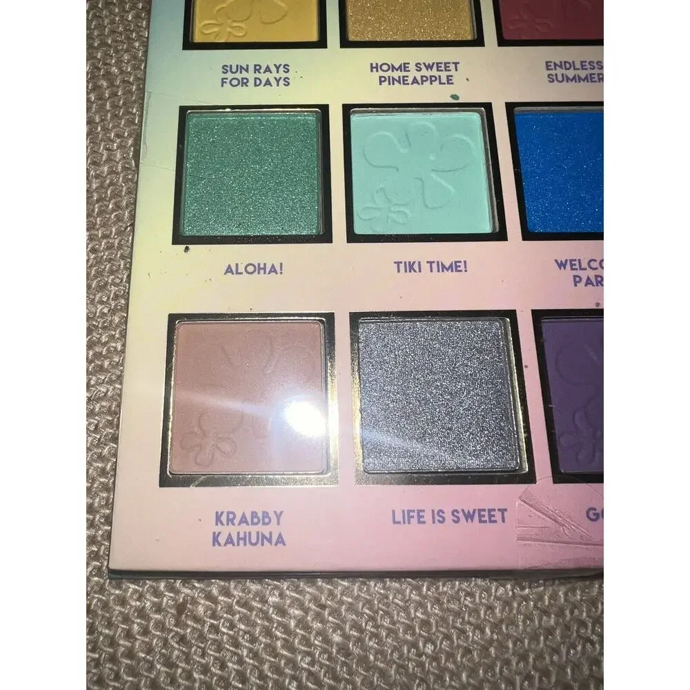 Nickelodeon Sponge Bob Squarepants Eyeshadow Palette-NEW